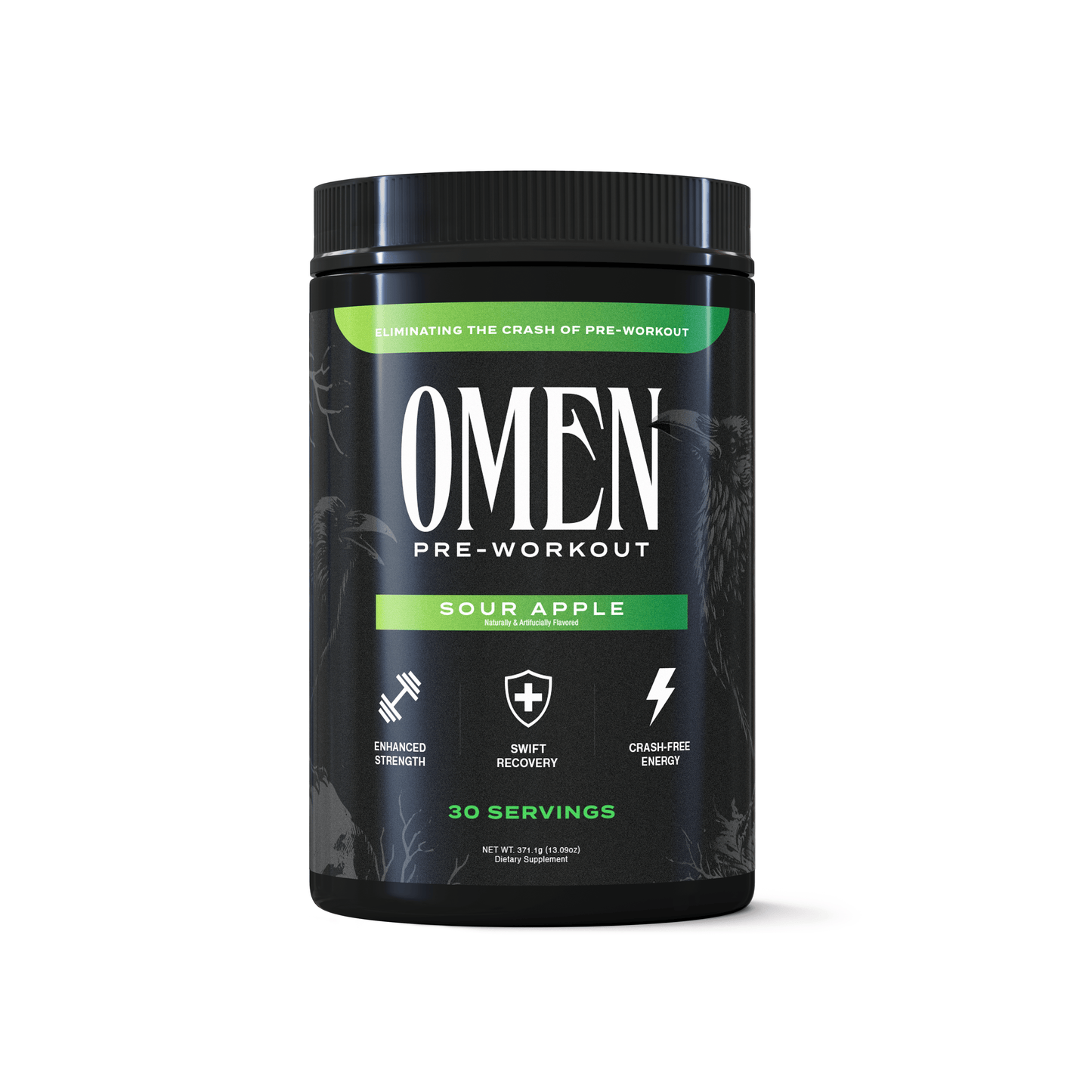 Omen Pre-Workout Sour Green Apple