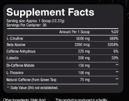 Omen Pre-Workout Sour Green Apple